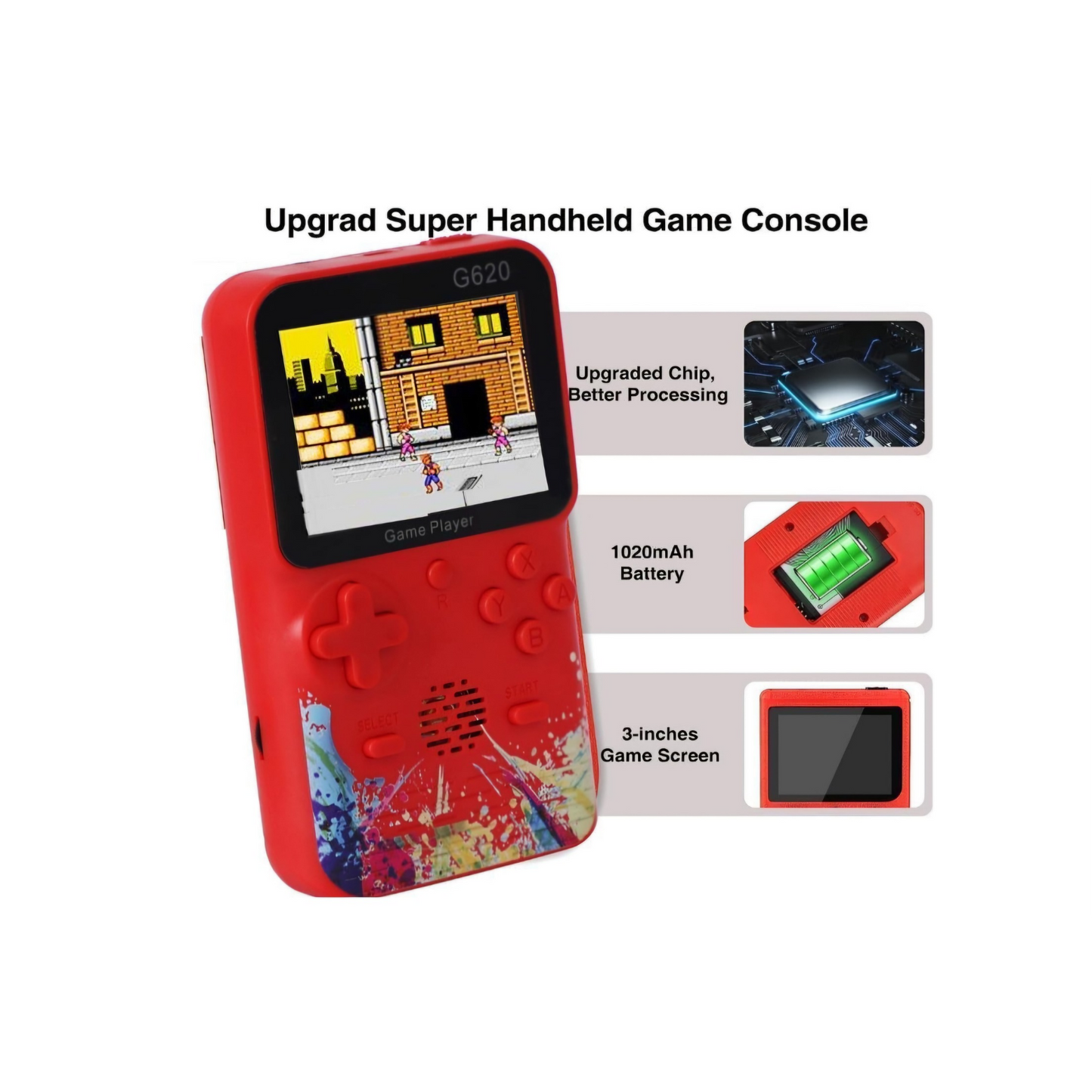 G620 Retro Video Game
