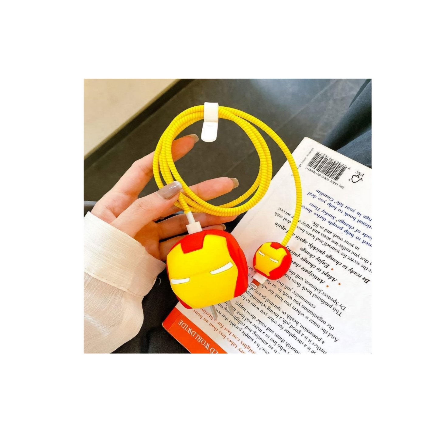 Iron Man Charger Protecter