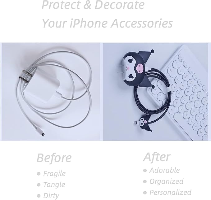 Kuromi Charger Protector