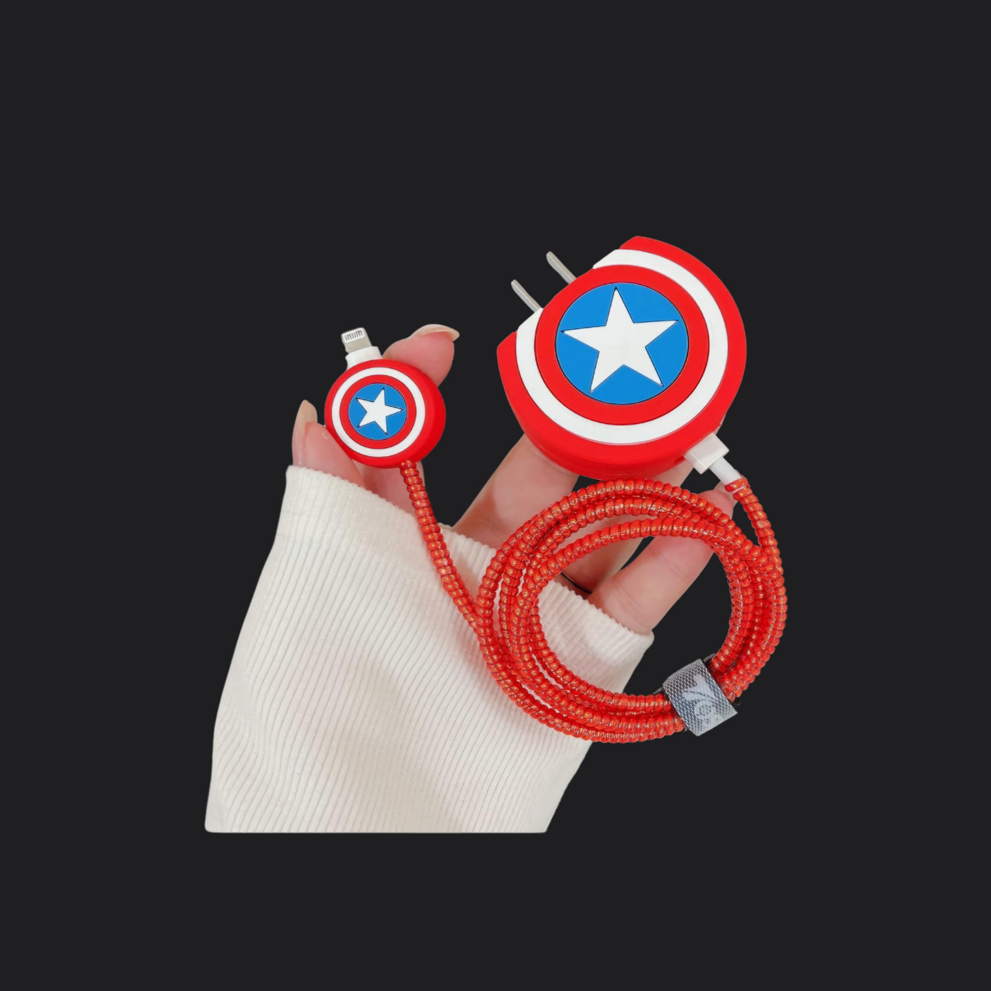 Captain America Charger Protecter
