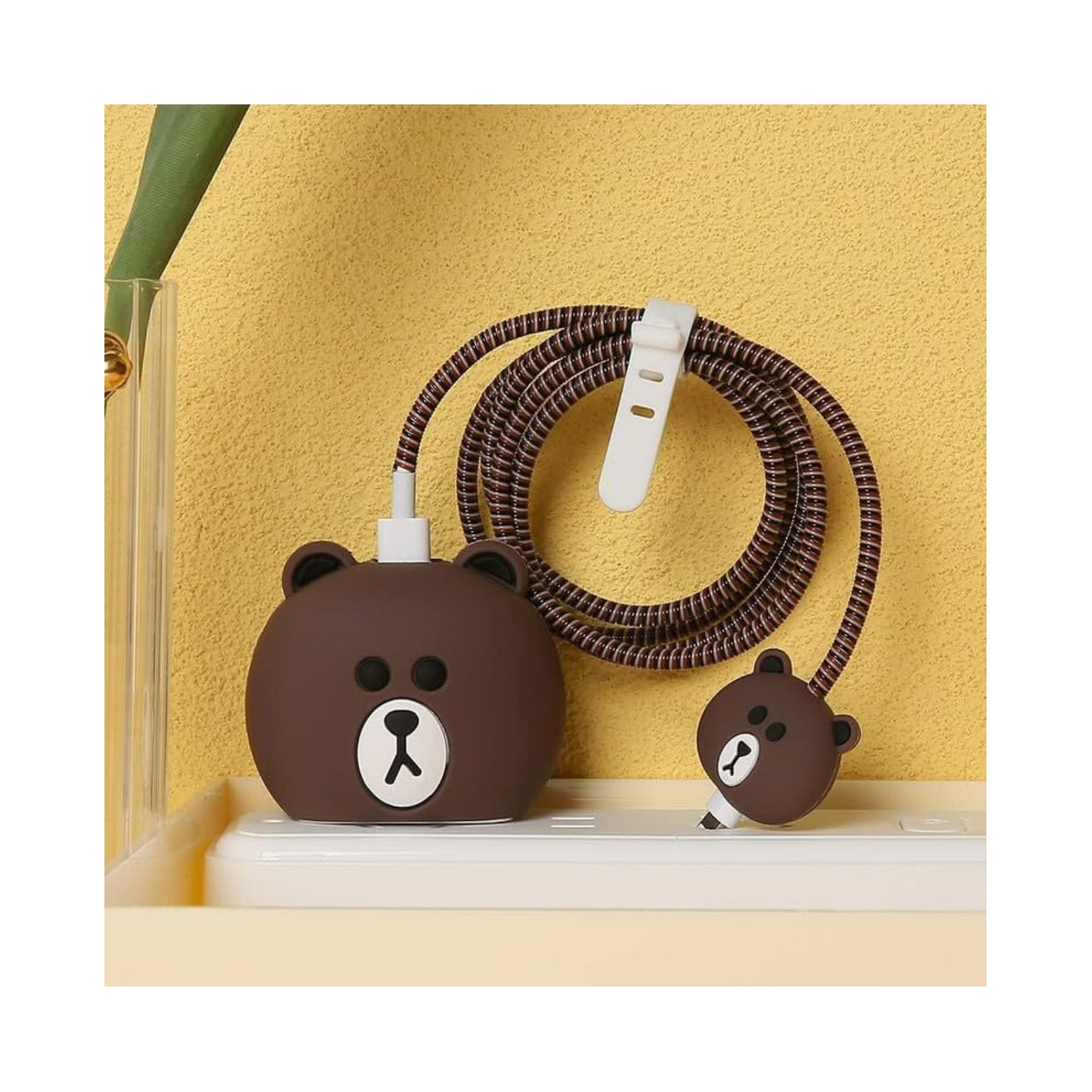Brown Bear Charger Protecter
