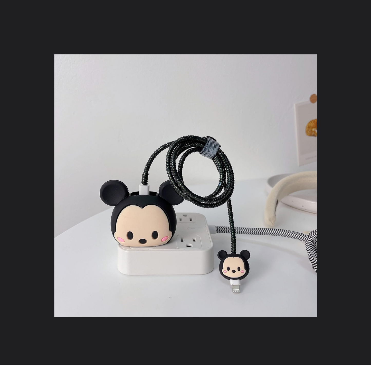 Micky Mouse Charger Protecter