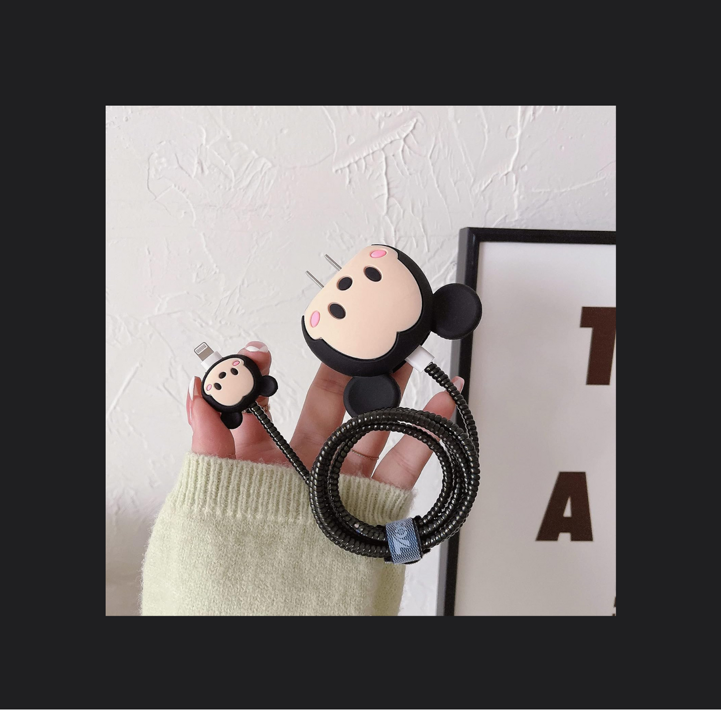 Micky Mouse Charger Protecter
