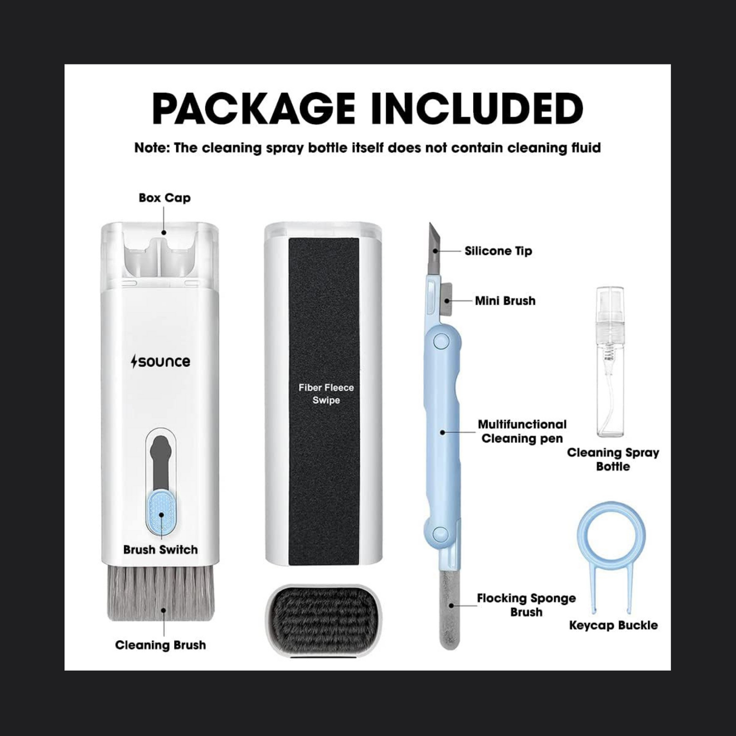 7 in 1 Multifunction Cleaning Kit