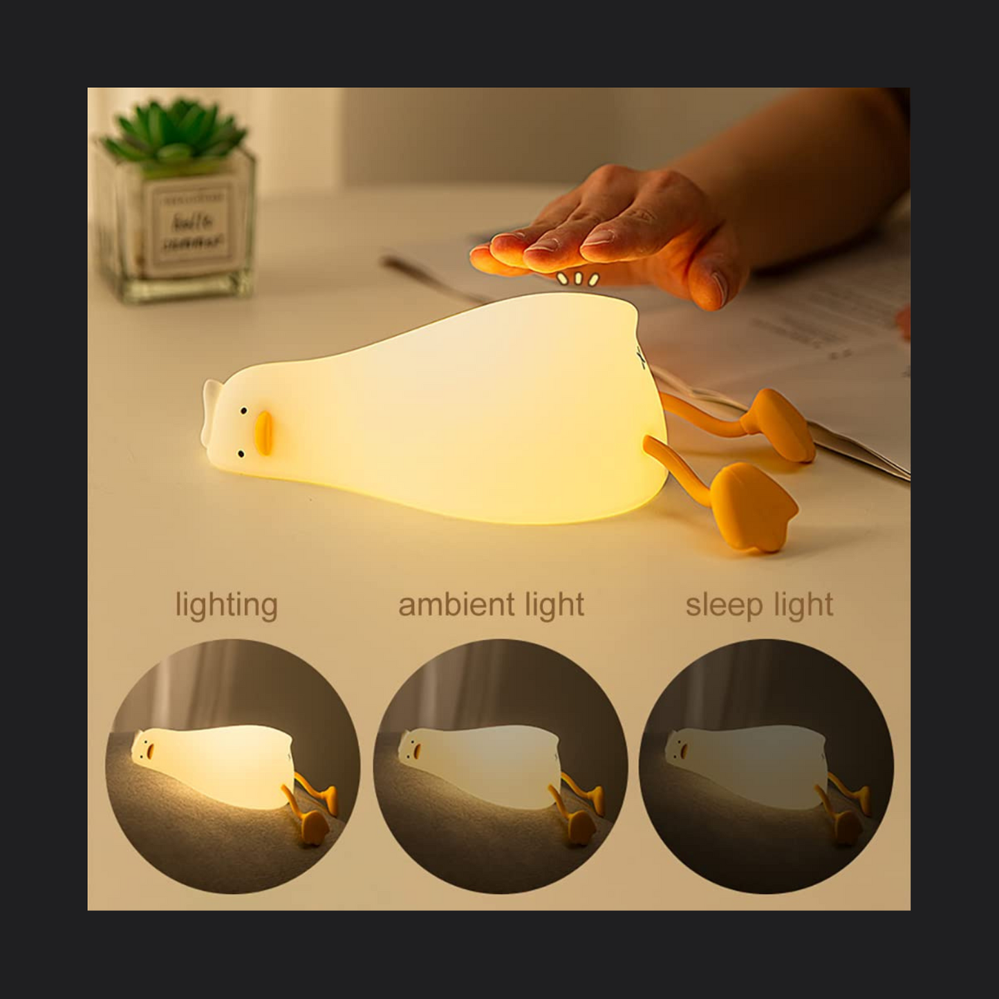 Lying Duck Light Lamp