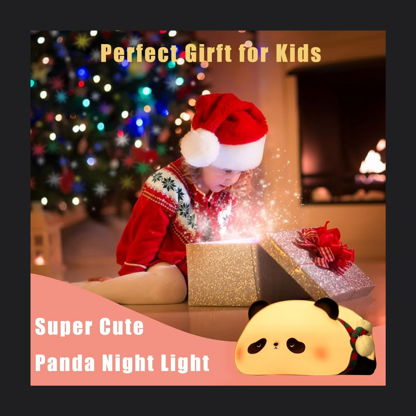 Lying Panda Light Lamp