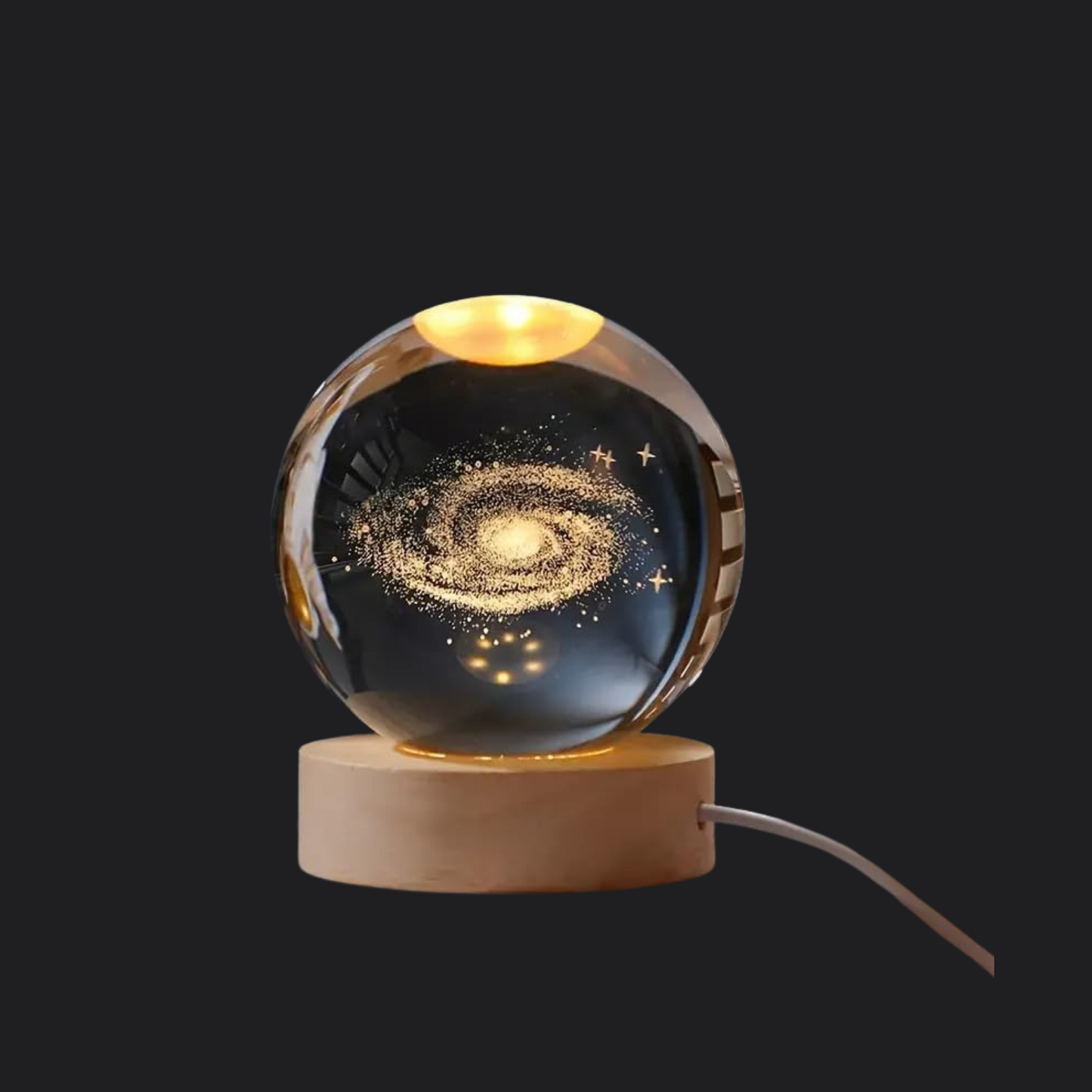 Galaxy Crystal Ball Lamp