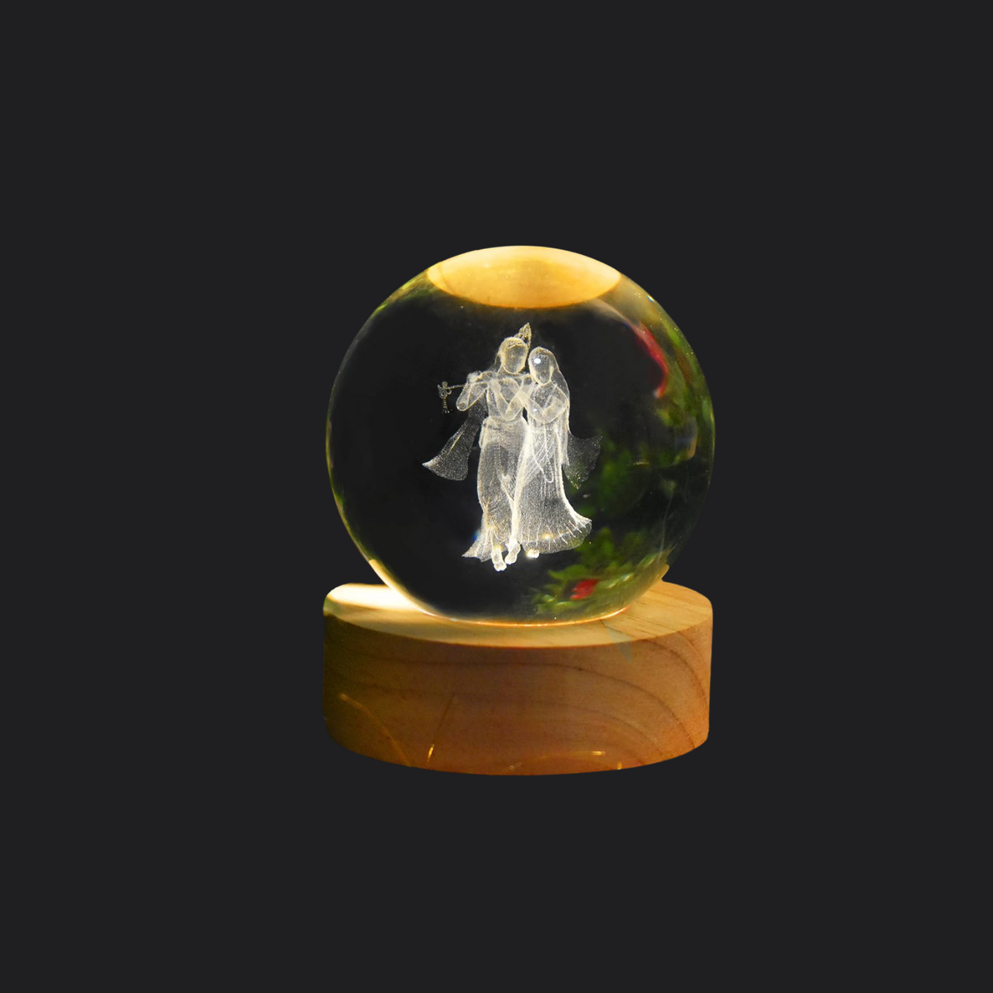 Radhakrishnan Crystal Ball Lamp