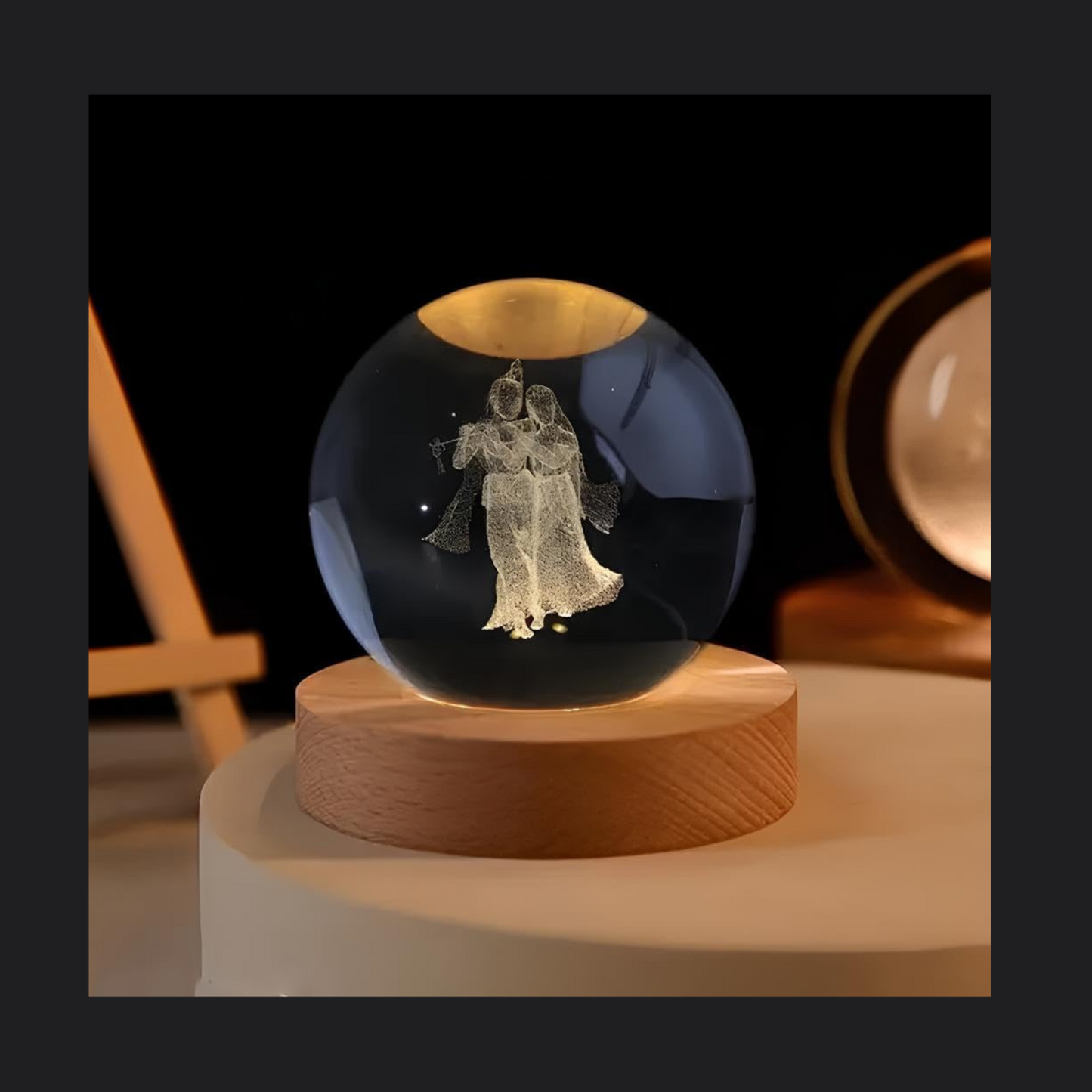 Radhakrishnan Crystal Ball Lamp