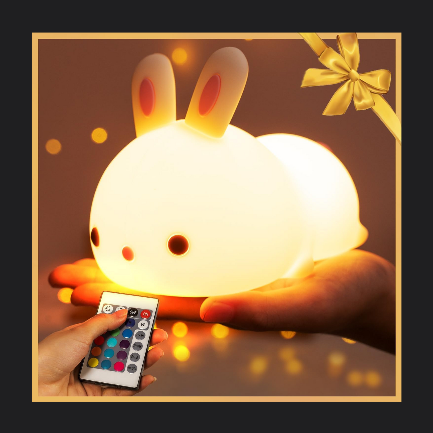 Lying Bunny Light Lamp