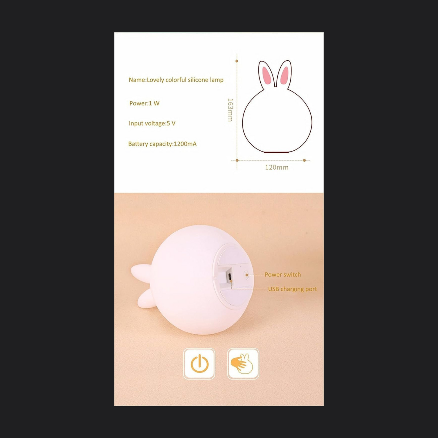 Kitty Light Lamp
