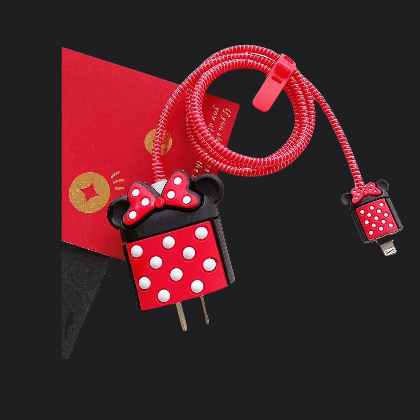 Minnie Mouse Charger Protector
