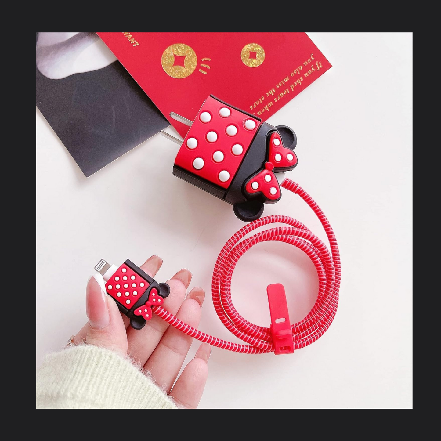 Minnie Mouse Charger Protector
