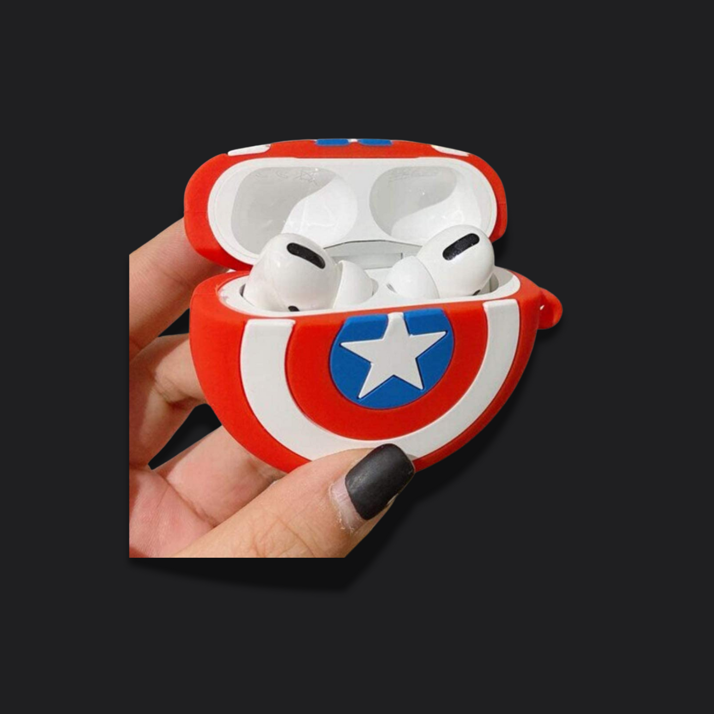 Captain America AirPods Cover