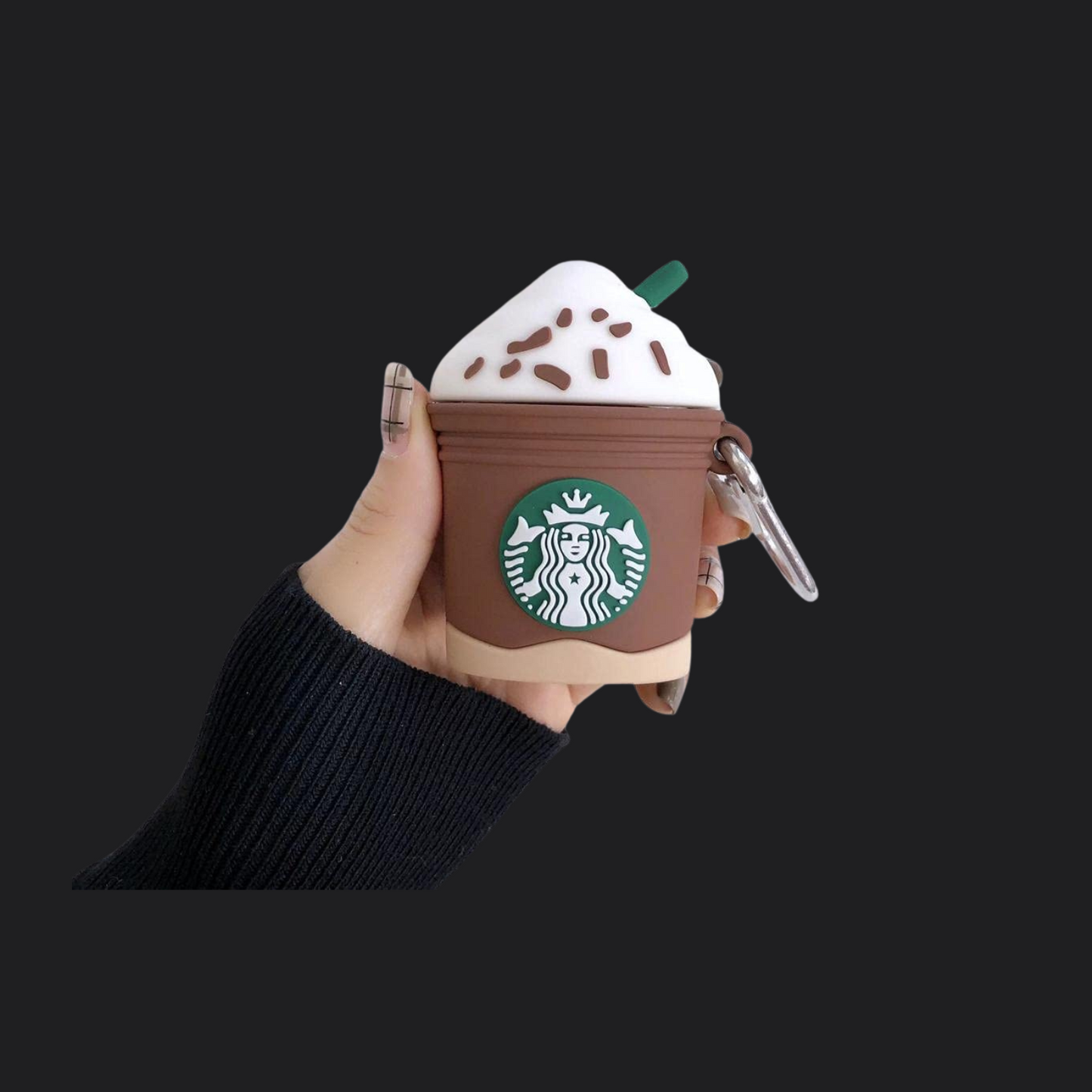 Brown Starbuck AirPods Cover