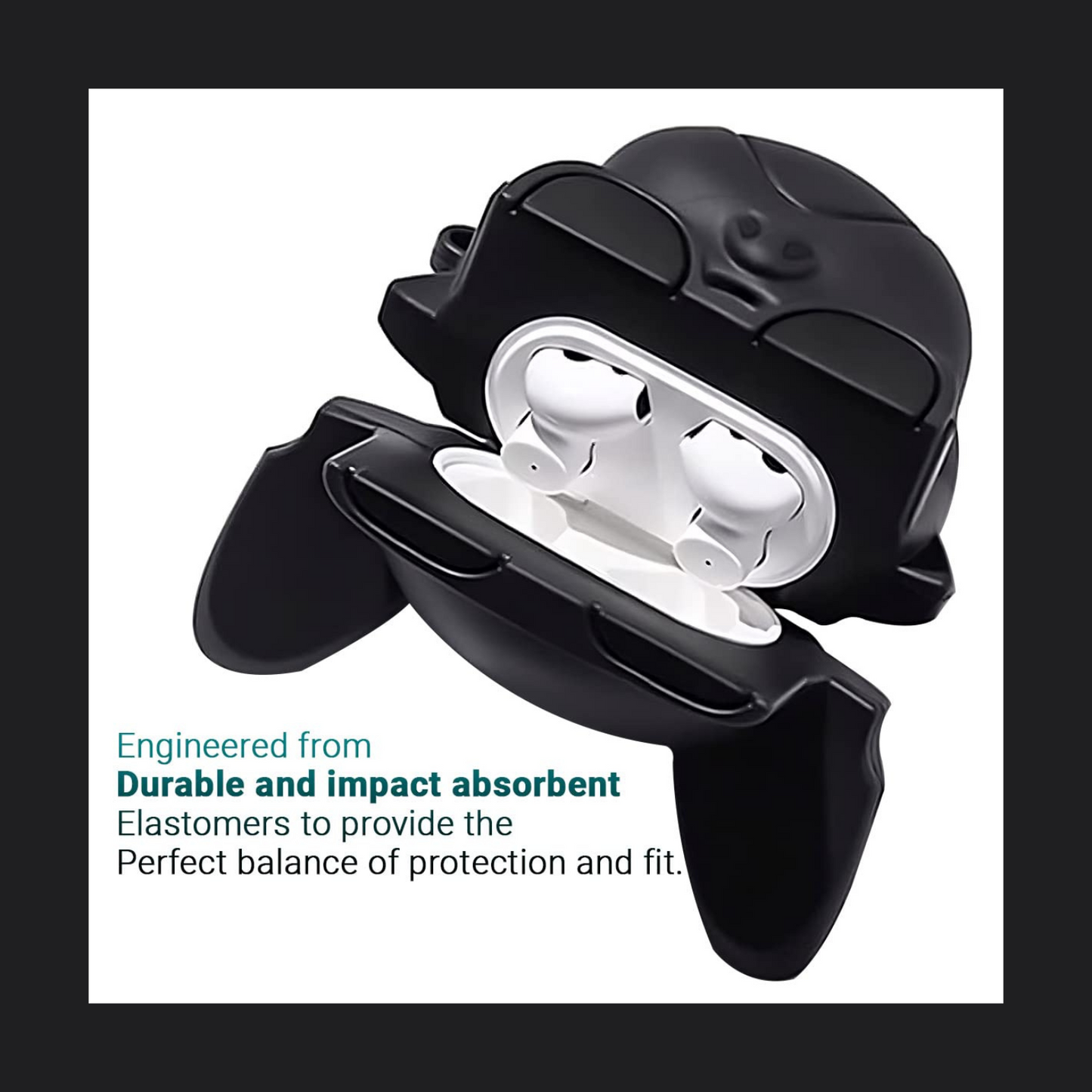 Black Dog AirPods Cover