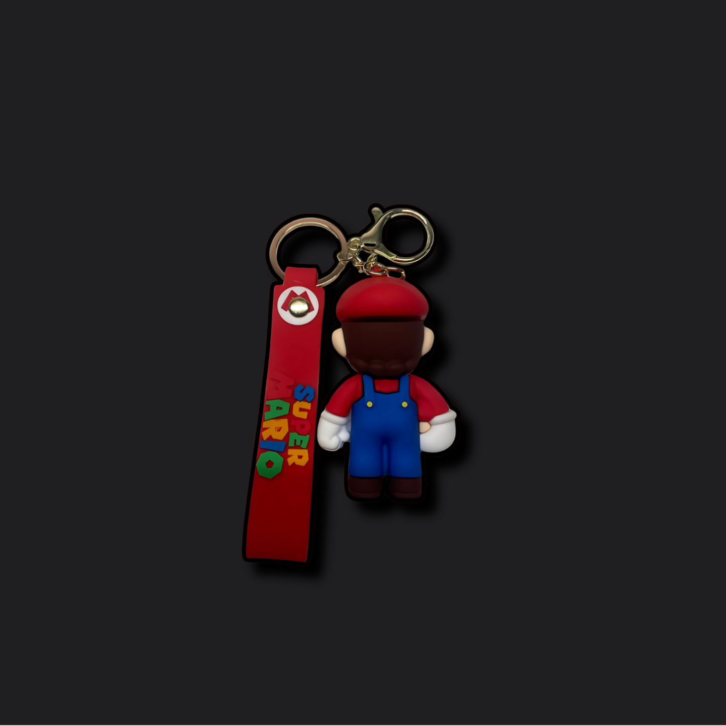 (Pack of 2) 3D Mario Keychains