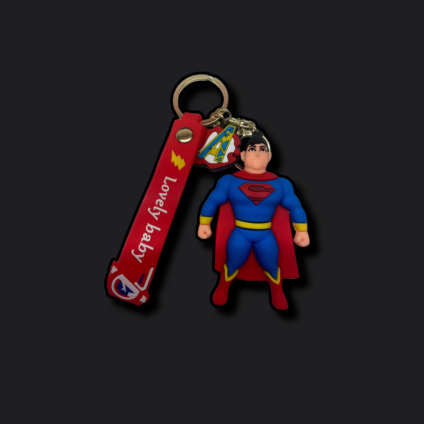 3D Superman Keychain