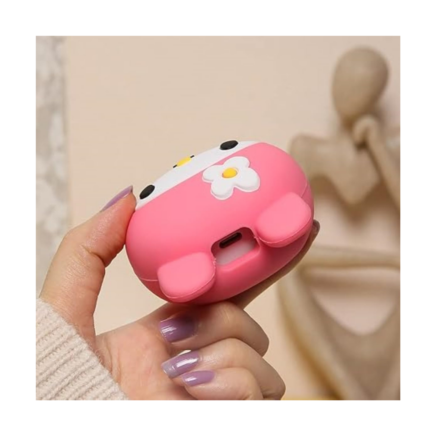 Pink Kitty Charger Protecter