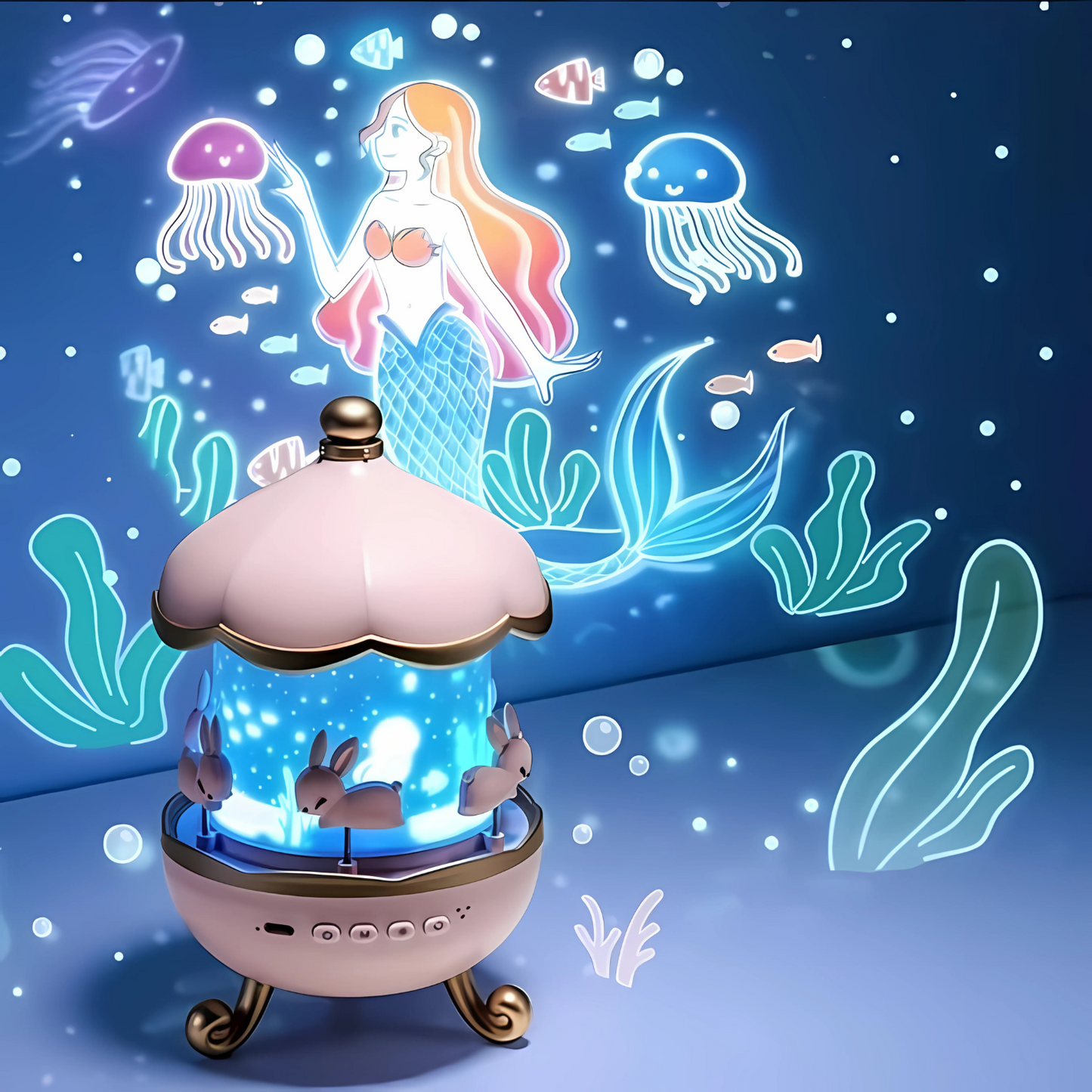 Dreamy Star Bunny Projector