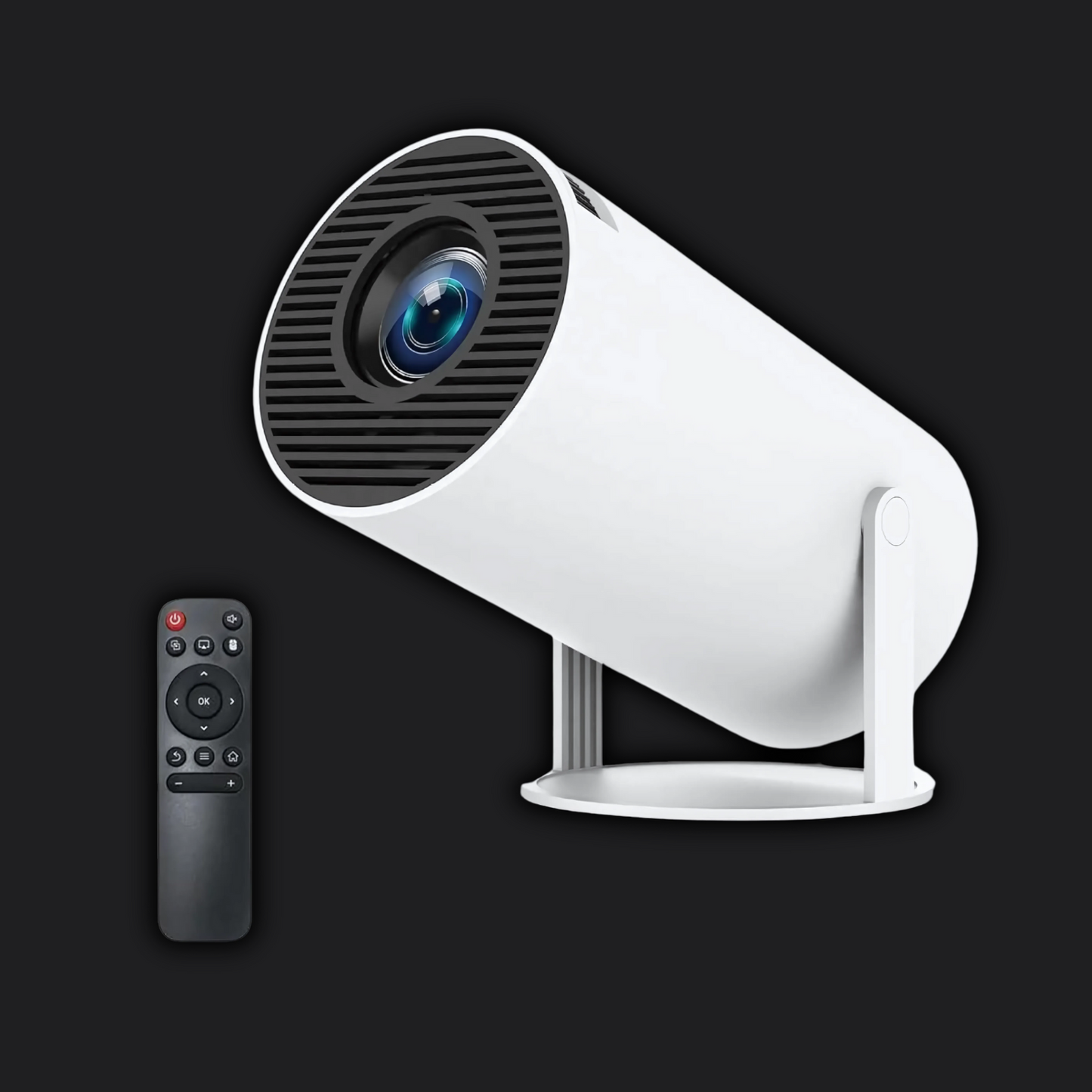 Portable Mini Projector, 4K 1080P Full HD Projector