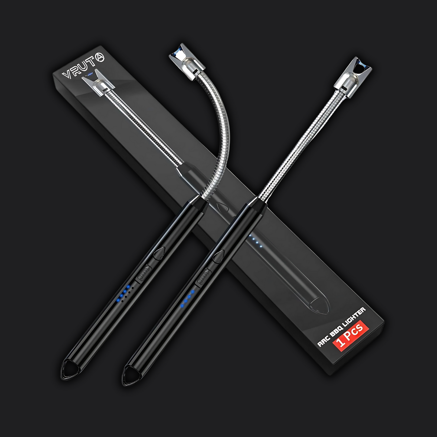 360° Flexible Neck USB Rechargeable Arc Lighter