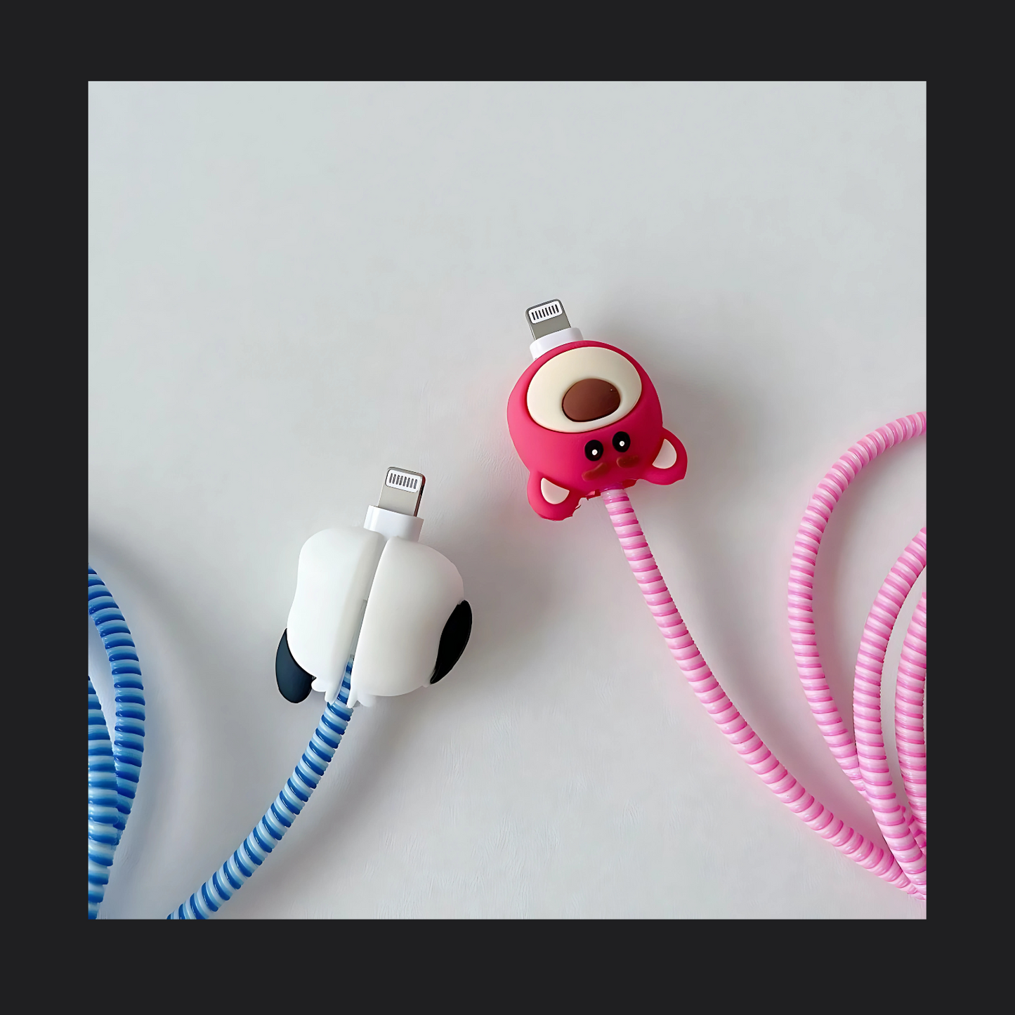poohacco iphone charger cover