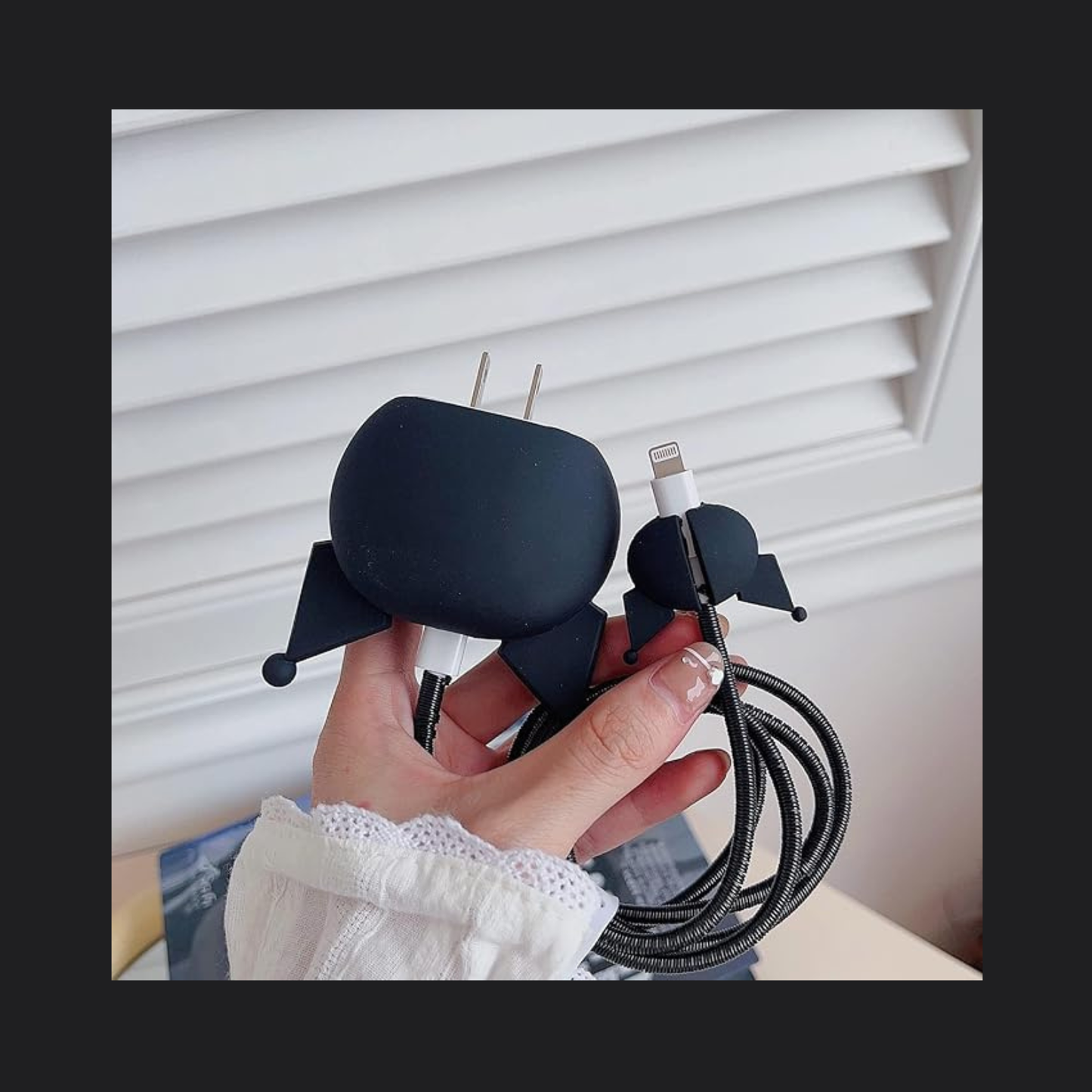 Kuromi Charger Protector