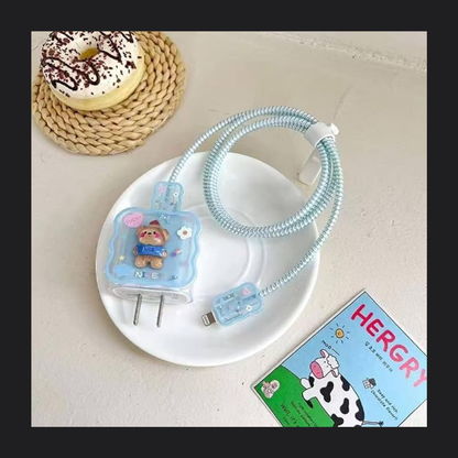 3D Bear Charger Protecter