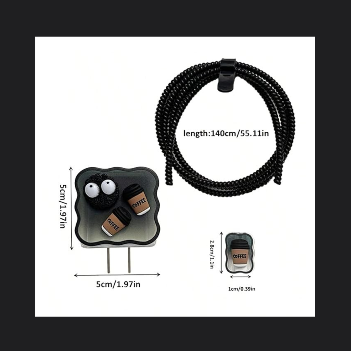 3D Coffee Charger Protecter