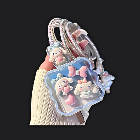 3D Kitties Charger Protecter