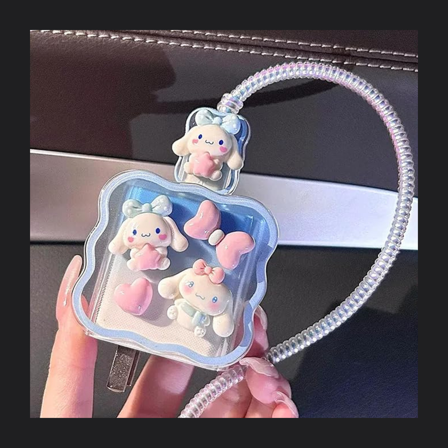 3D Kitties Charger Protecter