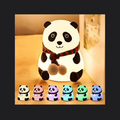 Seated Panda Light Lamp