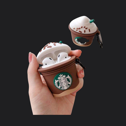 Brown Starbuck AirPods Cover
