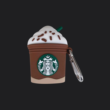 Brown Starbuck AirPods Cover