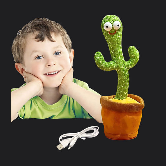 Cactus Toy for Babies Dancing,Talking, Speaking, Recording