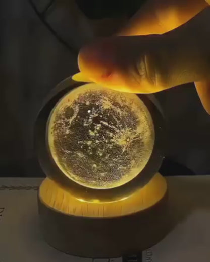 Radhakrishnan Crystal Ball Lamp