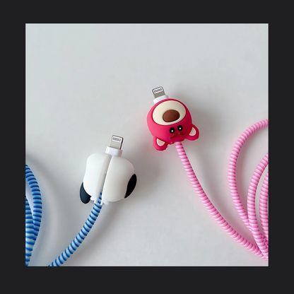 poohacco iphone charger cover 